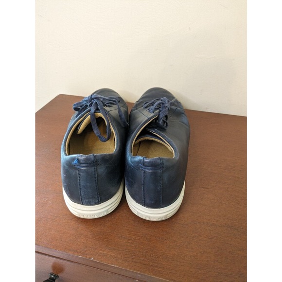 Cole Haan Men\'s Shoes Size 11.5 Blue Leather Lace-up Casual Shoes.